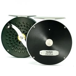Iwana Steelhead Fliegenrolle - Black/Silver