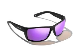 Bajio Bales Beach Polbrille Black Matte -Geschäft Für Angelbedarf balesbeach blackmatte snapper VioletMirror 01