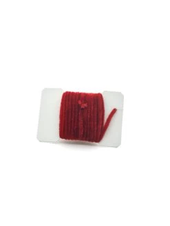 Hareline Chenille Medium -Geschäft Für Angelbedarf hareline chenille m edium red rot