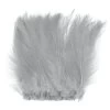 Wapsi Neck Hackle Strung -Geschäft Für Angelbedarf pearl grey