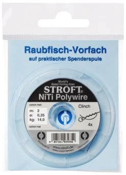 Stroft NiTi Polywire -Geschäft Für Angelbedarf polywire de 035mm