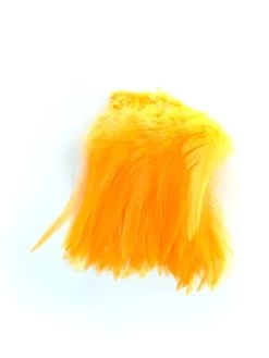 Wapsi Strung Rooster Saddle Long -Geschäft Für Angelbedarf strung rooster saddle long flour orange