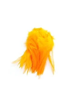 Wapsi Strung Rooster Saddle Long -Geschäft Für Angelbedarf strung rooster saddle long orange