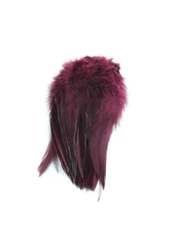 Wapsi Strung Rooster Saddle Long -Geschäft Für Angelbedarf strung rooster saddle long wine